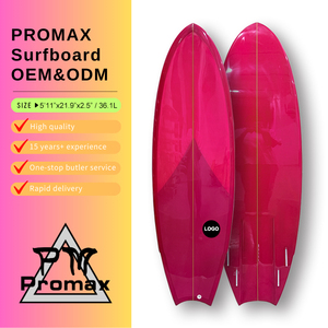 Tabla de Surf FishBoard de 5'11 Personalizada, Fabricada con Espuma EPS/PU y Resina Epoxi, Tabla de Surf de Alta Gama Fishboard_01 con Tela de Fibra de Vidrio - Product Image 1