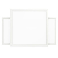 Lampu Panel LED Flat 6Ox60 Grosir, Lampu Panel Plafon Backlit Tersembunyi untuk Penerangan Gudang, Kantor, Supermarket, Toko