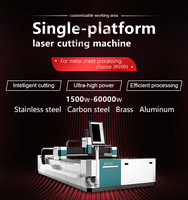 Découpeuse laser à fibre automatique haute précision Rayther 3000W/6000W avec contrôle Cypcut pour la fabrication de tôles AI/PLT, refroidie par eau