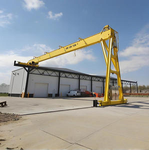 Grúa monoviga semipuerta de 10 toneladas estilo europeo, excavadora de orugas con caja de cambios profesional, frecuencia 20 30 40 toneladas - Product Image 2