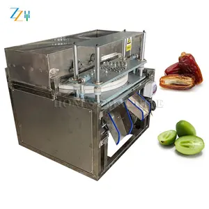 Machine à enlever le noyau de jujube à économie de main-d 'œuvre/fabricant de jujube sans pépins/équipement d'élimination des graines de palmier dattier