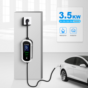 Nouvelle station de <span class=keywords><strong>recharge</strong></span> de <span class=keywords><strong>voiture</strong></span> <span class=keywords><strong>électrique</strong></span> portable 16A 3,5 kW AC, chargeur EV Type 2 Type 1 GBT, prise EU, <span class=keywords><strong>recharge</strong></span> de véhicule <span class=keywords><strong>électrique</strong></span> à domicile - Product Image 1