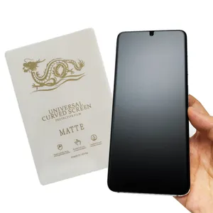 Hydrogel Matte phim bảo vệ màn hình TPU Iphone pelicula điện thoại Nano Hi Tech lỏng Matt Rock P micas de hidrogel cho Samsung S22