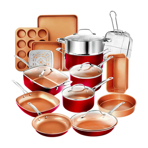Sartén antiadherente con revestimiento <span class=keywords><strong>de</strong></span> mármol <span class=keywords><strong>de</strong></span> <span class=keywords><strong>aluminio</strong></span> popular para hornear <span class=keywords><strong>de</strong></span> buena calidad - Product Image 5
