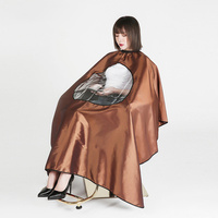 Capes de coiffure personnalisées avec logo 2024, capes de barbier, tabliers de styliste pour salon de beauté