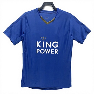 Uniforme de Fútbol Retro de Verano 2007/08, Camiseta de Visitante del City, Manga Corta, para Competiciones de Clubes Europeos, de Secado Rápido - Product Image 1