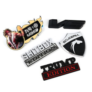 المصنع بالجملة تصميم مخصص السيارات 3D عبس البلاستيك طبعة تنقش المينا الكروم شعار شارات الشعار - Product Image 4