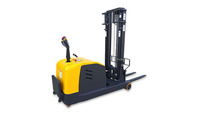 Gute Qualität Beinloser Stapler Gabelstapler Kleiner automatischer hydraulischer Hub stapler Reichweite Gegengewicht Gabelstapler Stapler Niedriger Preis