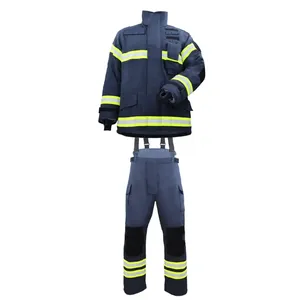 Anti-Feuer-Feuerwehrmann-Ausrüstung Feuerwehrmann-Kits Feuerwehrmann-Ausrüstung UNIFORM EN 469 Bunker-Ausrüstung NOMEX Brandbekleidung