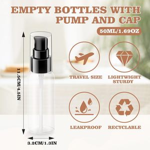 Flat Shoulder Transparent Eco-friendly Recyclable Toner Spray Emulsion <b>Pump</b> Glass Bottle <b>Black</b> Spray Screen Printed Toilet Paper - Product Image 3