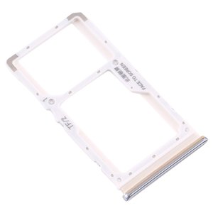 Bandeja para tarjeta SIM y micro SD Xiaomi para Redmi Note 8 Pro plateada - Product Image 1
