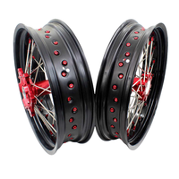 Nouvelles roues de moto en alliage d'aluminium pour Pit Bike, 17 pouces à l'avant et 14 pouces à l'arrière, pour XR650L 1993-2022, pièce de moto