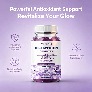 Glutathione Gummies OEM Manufacturing Liver Health & Skin Brightening Supplement Sugar-Free Private Label Wholesale - Product Image 3
