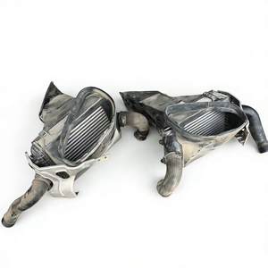 Pour Porsche Carrera 991 Turbo Ensemble de radiateur arrière 99111063972 99111064072 - Product Image 3