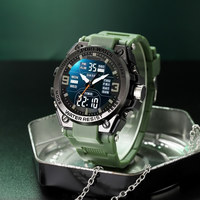 Reloj Táctico de Fuerzas Especiales para Exteriores, Tendencia de Moda, Reloj Electrónico, Reloj Impermeable para Deportes al Aire Libre para Hombre