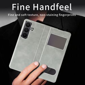 Venta al por mayor <span class=keywords><strong>de</strong></span> <span class=keywords><strong>La</strong></span> PU <span class=keywords><strong>de</strong></span> cuero Flip Stand Holder cubierta completa plegable funda <span class=keywords><strong>de</strong></span> teléfono para Samsung Galaxy Z Fold <span class=keywords><strong>7</strong></span> fundas <span class=keywords><strong>de</strong></span> <span class=keywords><strong>la</strong></span> contraportada - Product Image 4