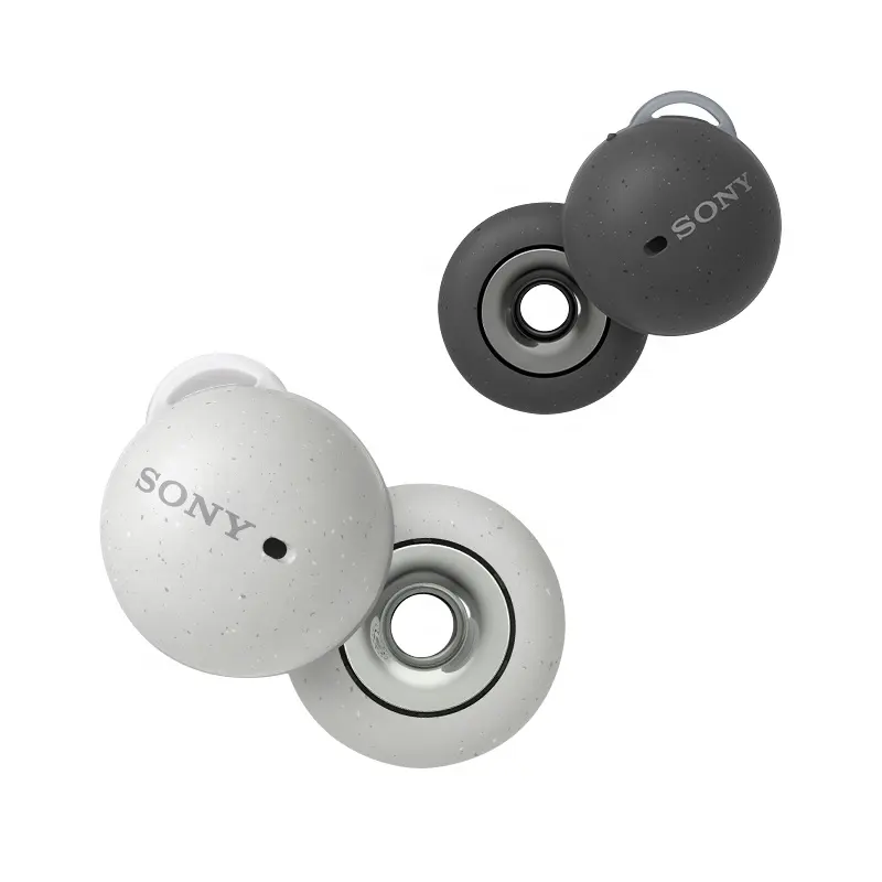 Sony LinkBuds WF-L900 headphone Earbud yang benar-benar nirkabel dengan desain cincin terbuka untuk suara sekitar dan Alexa bawaan