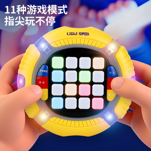 Console de jeu musicale interactive pour enfants, avec lumières clignotantes et son, jouet alimenté par batterie, pour enfants de 4 à 13 ans - Product Image 3