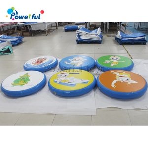 Parque de agua flotante inflable de aire muelle plataforma mover puente - Product Image 2