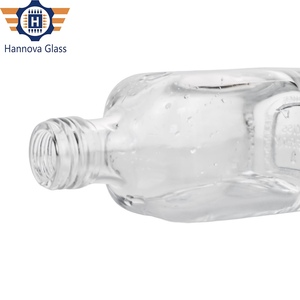 100ml Super Flint Empty Spirit <strong>Mini</strong> Wedding Glass <strong>Bottle</strong> for Rum Whisky - Product Image 5