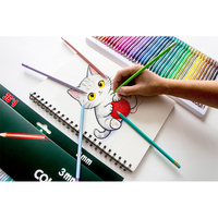 Offre spéciale Stock prêt 24 couleurs/36 couleurs/48 couleurs/72 couleurs ensemble de crayons de couleur effaçables Lapis De Cor Lapiz pour étudiants artistes