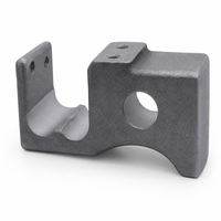 Support en fonte ductile GGG50 sur mesure, usiné CNC de précision, pour équipement industriel