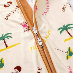 Engepapa Custom Pasgeboren Bamboe Bodysuit Groothandel 0-3 Jaar Oude Zomerprint <span class=keywords><strong>Baby</strong></span> Bamboe Pyjama <span class=keywords><strong>Baby</strong></span> Kleding - Product Image 5