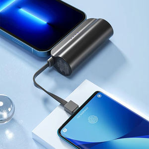 Copia DE SEGURIDAD pequeña fuente de alimentación móvil Usb-c Carga portátil 5000mAh Gran capacidad Mini cápsula Cargador de teléfono móvil Banco de energía - Product Image 3