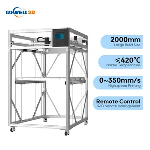 Grande imprimante industrielle à grande vitesse FDM 1600mm grande taille 3dprinter impresora machine d'impression 3d en fibre de carbone à bas prix