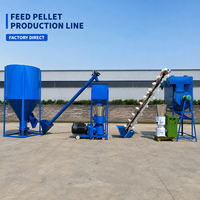 Machinerie de production d'aliments en granulés pour poulets de chair et pondeuses, système de pesage et d'emballage automatique pour aliments à formule équilibrée