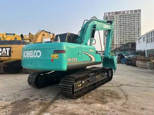 Excavadora Hidráulica Usada Kobelco sk200-6E de 20 Toneladas, Multi-Terreno, para Excavación de Zanjas en Huertos y Plantaciones - Product Image 2