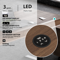 Mesa Eléctrica Portátil Moderna con Altura Ajustable y Logotipo Personalizado para Programas de Bienestar Corporativo, Mesa de Oficina