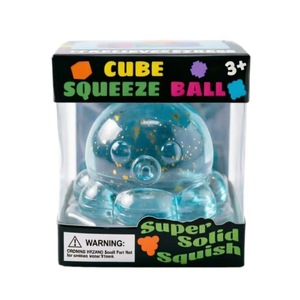 PLAYGORO Juguete de <span class=keywords><strong>Pulpo</strong></span> Cuadrado Musical para Apretar, Ideal para Navidad y Pascua, Edades 3+ - Product Image 1