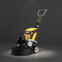 Ponceuse à béton autotractée CFS CFS-868 à moteur multi-têtes pour le décapage de revêtements de sol en ciment