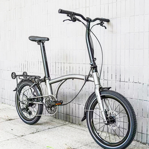 <span class=keywords><strong>Bicicleta</strong></span> <span class=keywords><strong>Eléctrica</strong></span> Plegable XiaoBu de 36v 250w y 16 Pulgadas, Estilo <span class=keywords><strong>Brompton</strong></span> de 20 Pulgadas y 7 Velocidades, con Asistencia de Potencia de 350w - Product Image 5