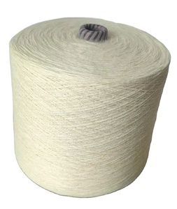 Alta tenacidad Meta Aramid y FR Vinyon FR Viscosa Hilo hilado mezclado Retardante de llama Costura Hilo Slub Patrón fuerte y crudo - Product Image 1