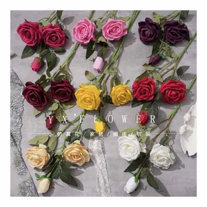 3 ocean Rose wedding wedding layout photo photography props living room home accessories foreign trade simulation flower