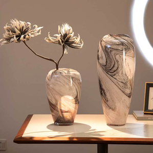 <span class=keywords><strong>Vaso</strong></span> in Vetro Creativo con Motivo a Sabbia Mobile, Ornamento Decorativo per Fiori, <span class=keywords><strong>Vaso</strong></span> da <span class=keywords><strong>50</strong></span> <span class=keywords><strong>cm</strong></span> - Product Image 5