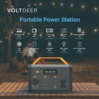 Station d'alimentation portable avec batterie LiFePO4 pour le camping en plein air, système d'énergie solaire hors réseau pour la maison, MPPT, lampe torche, allume-cigare