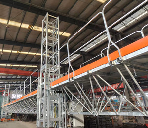 Plataforma Elevadora para Trabajos en Altura en Muros de Vidrio de Edificios, Andamio Eléctrico, Elevador de Mástil, Plataforma de Trabajo <span class=keywords><strong>Exterior</strong></span> - Product Image 2