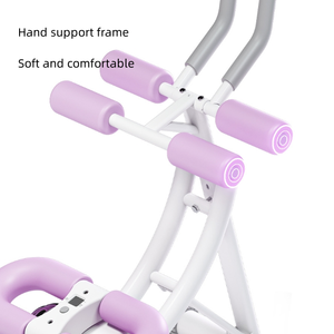 복근 운동 장비 조정 가능한 접이식 전신 운동 허리 트레이너 여성 남성 홈 체육관 - Product Image 3