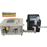 EW-05A + P כבל חוט חיתוך והפשטת מכונת רציף הזרקת דיו מדפסת כבל סימון מדפסת חוט הדפסת מכונה