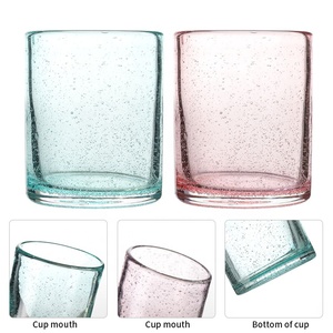 Lyngby Glass <span class=keywords><strong>Valencia</strong></span> hecho a mano personalizar vaso de agua azul Highball - Product Image 3