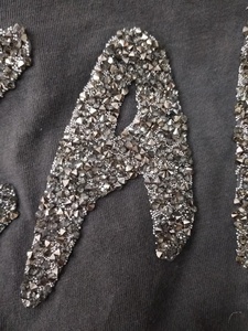 Perles de caviar, lettres en strass, technique de thermocollage, strass en cristal à repasser, transfert thermique pour t-shirt - Product Image 4