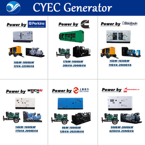 Generador Silencioso de Bajo Consumo 200kVA 250kVA 500kVA para África 50Hz, 400V/380V/230V, para Uso Residencial y Comercial WP10/WP13 - Product Image 6