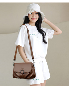 New High Quality Women Messenger Bags for Women Pu Leather Handbags Crossbody Bags Ladies Designer Shoulder Bags <b>Tote</b> Top-handle - Product Image 5