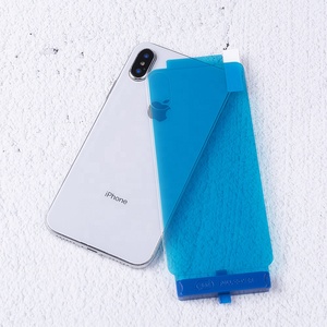 Universal easy applicator สำหรับ <span class=keywords><strong>iphone</strong></span> <span class=keywords><strong>x</strong></span> xs max xr premium กระจกนิรภัยหน้าจอป้องกันด้าน<span class=keywords><strong>หน้า</strong></span>กลับ - Product Image 4
