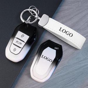 Vente chaude adaptée pour <span class=keywords><strong>Peugeot</strong></span> couverture de clé de voiture 508L 4008 408X 308 3008 5008 2008 étui à clés automobile - Product Image 5