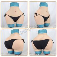 Pantalon rembourré en silicone pour femmes africaines, taille large, avec des hanches super larges de 3,8 cm et des fesses de 4,8 cm