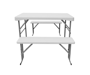 Mesa plegable de plástico de 6 pies Mesas y sillas plegables de plástico - Product Image 1